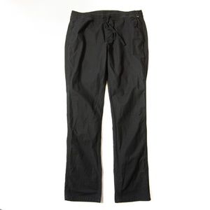 Vans Relaxed Elastic Pants Mens XL Black Draw Cord Skater Flat Front Chino